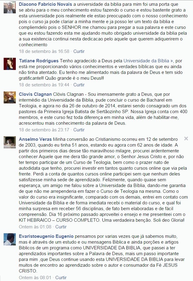 Depoimento Facebook 5